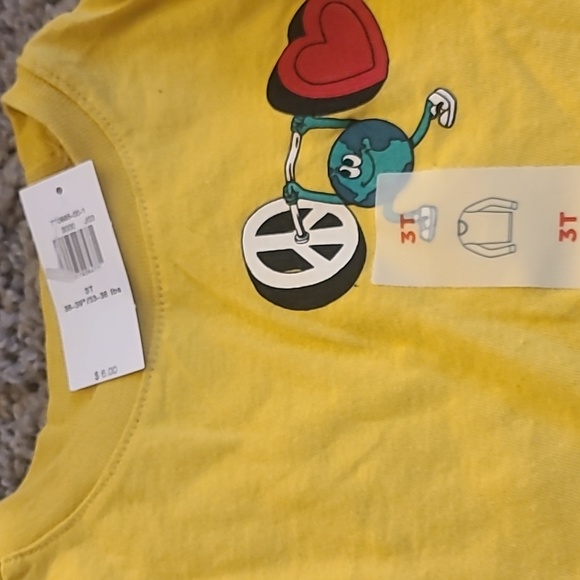 Old Navy long sleeve sz 3t tees - Picture 2 of 3